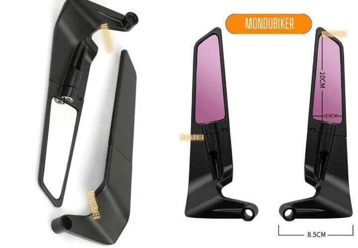 kính rizoma stealth cánh én màu hồng