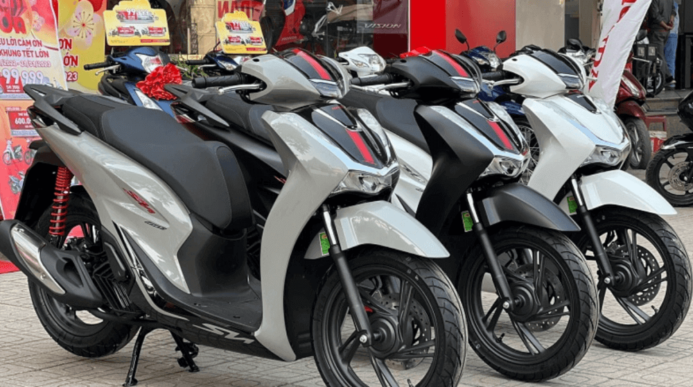 Hình ảnh thực tế honda sh 160i 2023