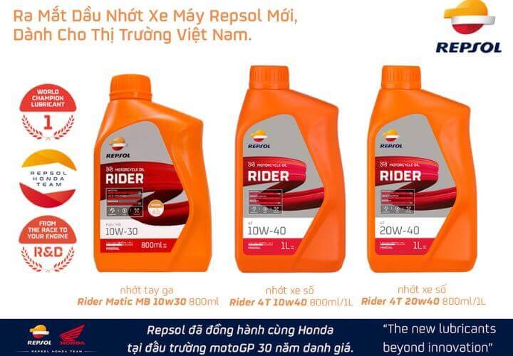 Dầu nhớt Repsol giá rẻ