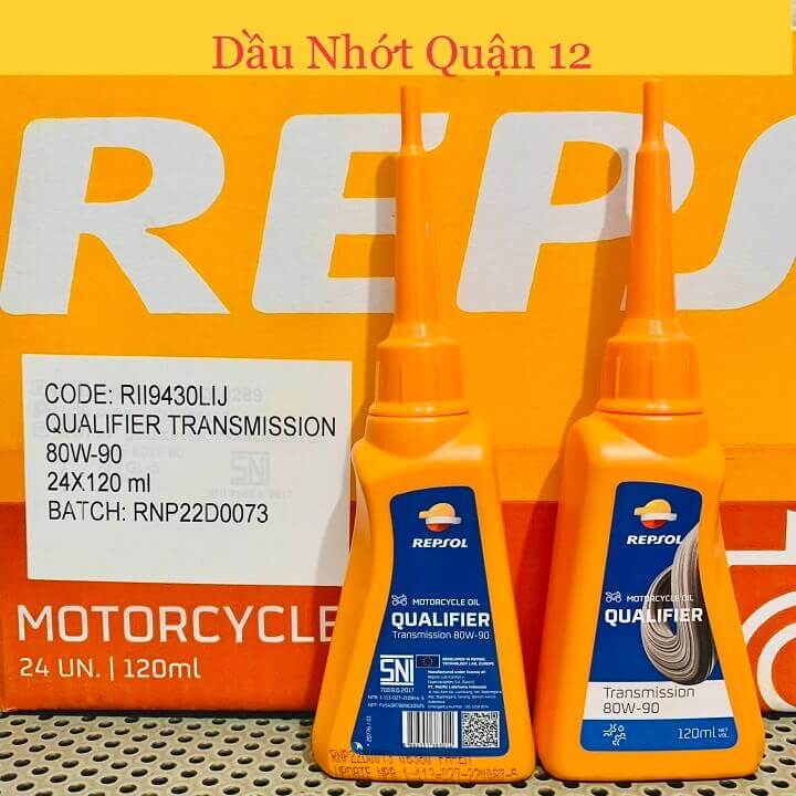 Nhớt Hộp Số Repsol Gear Oil 80W-90 120ml xe ga