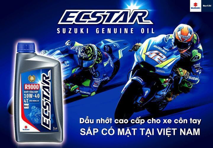 Dầu nhớt Ecstar chính hãng Suzuki 